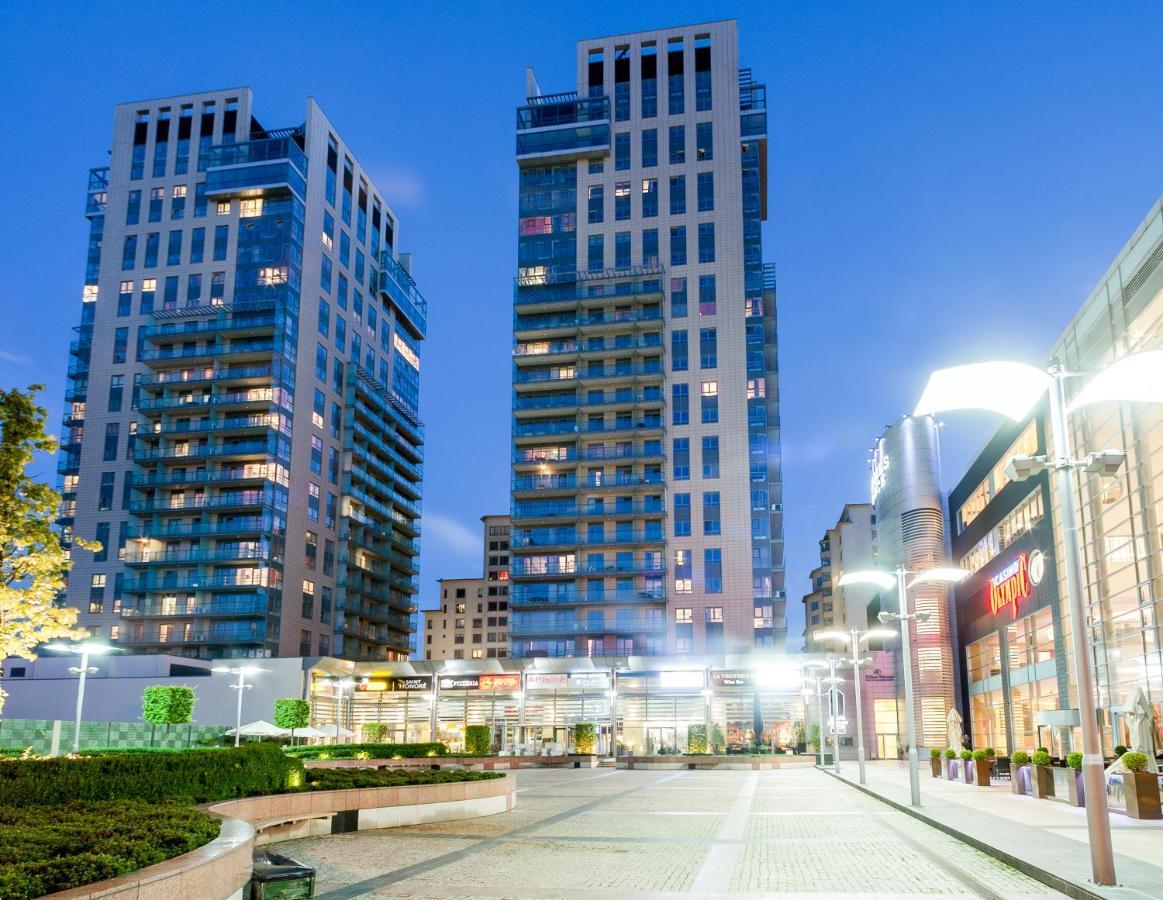 Platinum Towers Luxury Apartments ワルシャワ エクステリア 写真