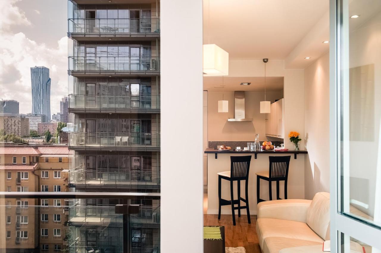 Platinum Towers Luxury Apartments ワルシャワ エクステリア 写真
